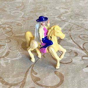 Vintage 1994 McDonald’s Barbie on horse toy